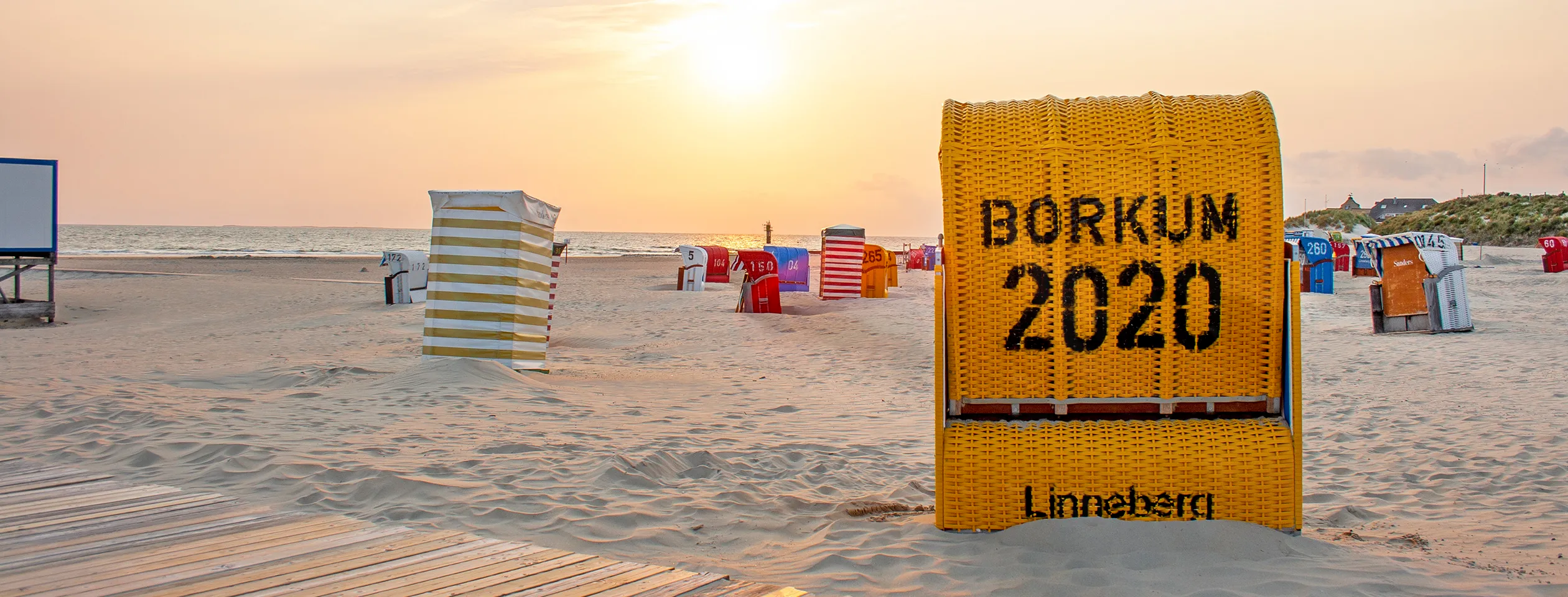 Strandkorbvermietung Südbad Borkum