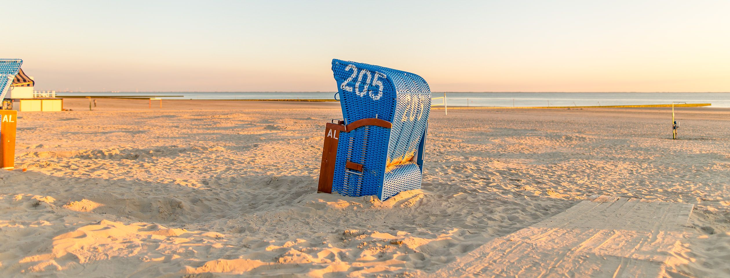 Strandkorbvermietung Borkum Südbad